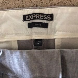 Express editors light gray